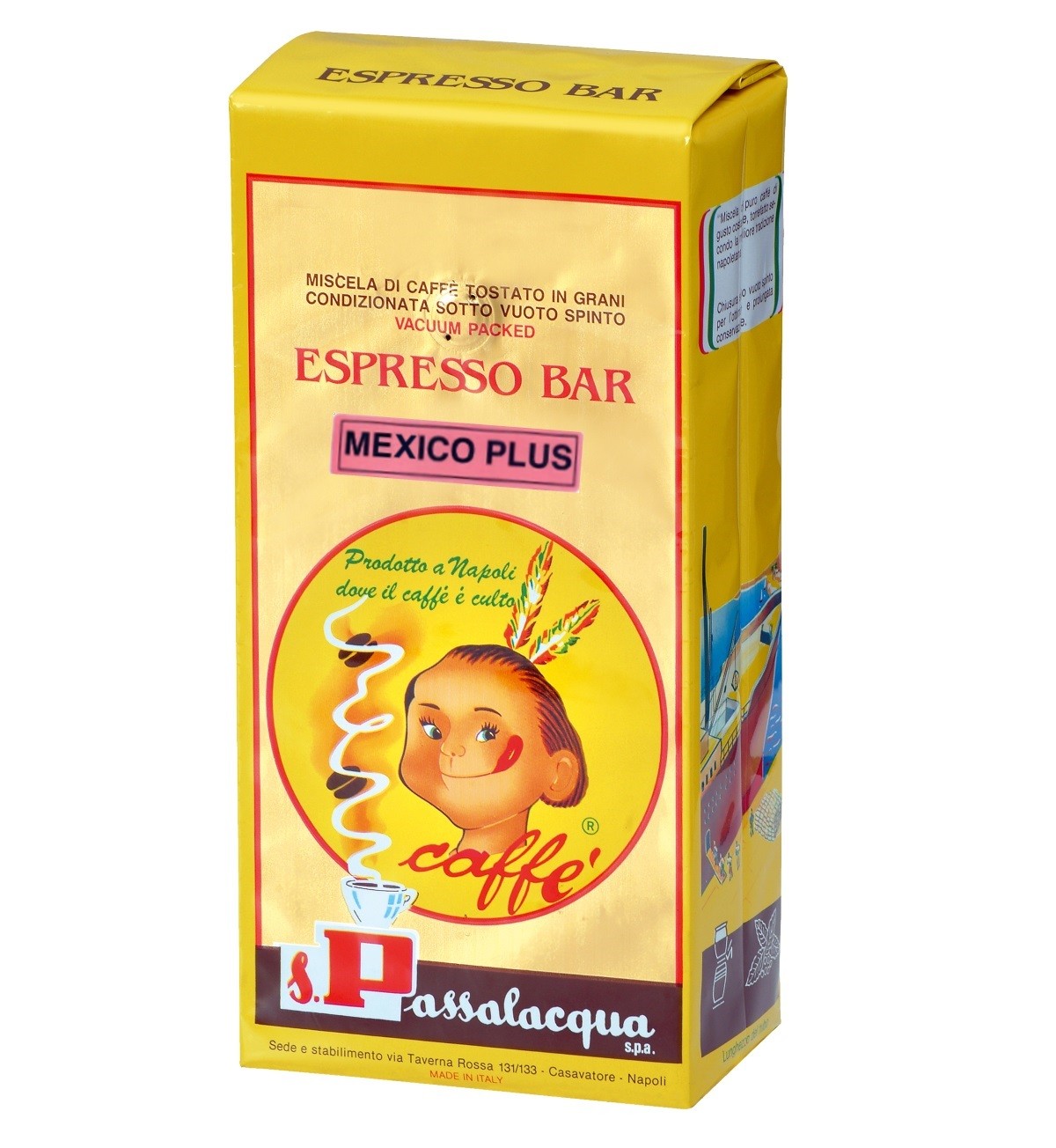 Passalacqua Mexico Plus, Bohnen